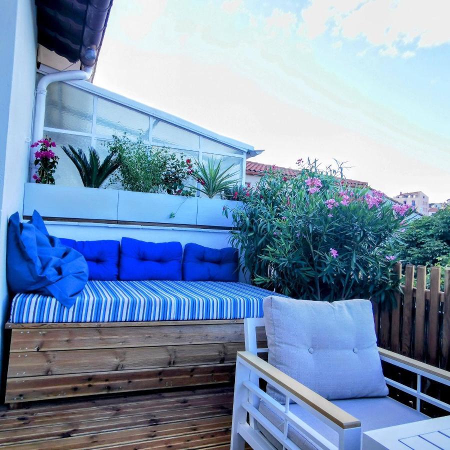 T3 Terrasse Classe 4 Etoiles Le Poulpe 200M Front De Mer บันยุลส์-ซูร์-แมร์ ภายนอก รูปภาพ